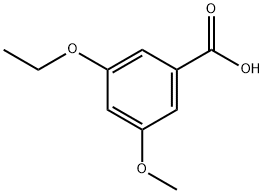 3-Ethoxy-5-methoxybenzoic acid Struktur