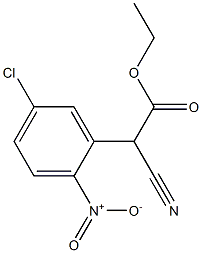 ETHYL 2-(5-CHLORO-2-NITROPHENYL)-2-CYANOACETATE