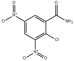 Benzamide,2-chloro-3,5-dinitro- Structure