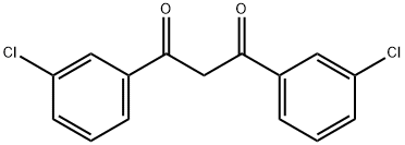 1,3-双(3-氯苯基)丙烷-1,3-二酮, 6297-12-7, 结构式