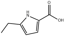 5-乙基-1H-吡咯-2-羧酸 5-ETHYL-1H-PYRROLE-2-CARBOXYLIC ACID 结构式