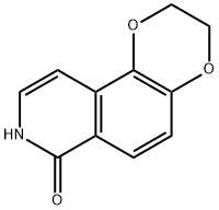 2,3-DIHYDRO-[1,4]DIOXINO[2,3-F]ISOQUINOLIN-7(8H)-ONE Struktur