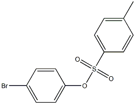 1-bromo-4-(4-methylphenyl)sulfonyloxy-benzene Structure
