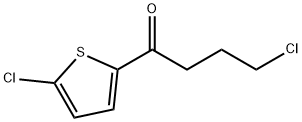 4-chloro-1-(5-chlorothiophen-2-yl)butan-1-one Struktur