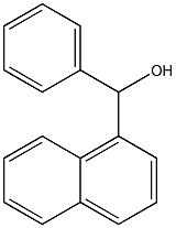 1-Naphthalenemethanol, a-phenyl- Struktur