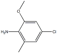 4-氯-2-甲氧基-6-甲基苯胺, 644961-69-3, 结构式
