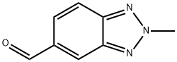 2-甲基-2H-苯并[D][1,2,3]三唑-5-甲醛, 648449-28-9, 结构式