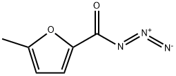 2-Furancarbonylazide, 5-methyl- Structure