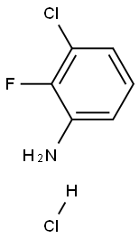 Benzenamine, 3-chloro-2-fluoro-, hydrochloride Structure