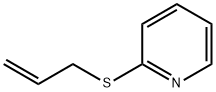 Pyridine,2-(2-propen-1-ylthio)- Structure
