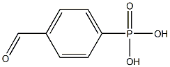 Phosphonic acid, (4-formylphenyl)- Struktur