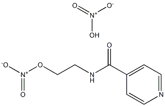 4-Pyridinecarboxamide, N-[2-(nitrooxy)ethyl]-, mononitrate