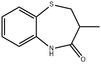 1,5-Benzothiazepin-4(5H)-one, 2,3-dihydro-3-methyl- Structure