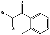 Ethanone, 2,2-dibromo-1-(2-methylphenyl)- Structure