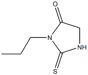 3-丙基-2-硫代-4-咪唑啉酮, 65710-56-7, 结构式