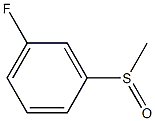 1-fluoro-3-methylsulfinylbenzene Structure