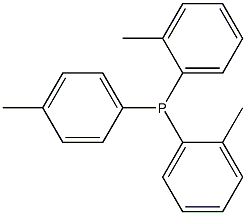 Phosphine, bis(2-methylphenyl)(4-methylphenyl)- Structure