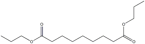 dipropyl nonanedioate Struktur