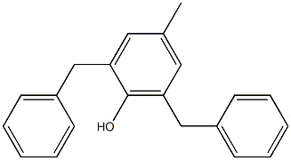 Phenol,4-methyl-2,6-bis(phenylmethyl)-