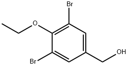3,5-二溴-4-乙氧基苄醇,664319-02-2,结构式