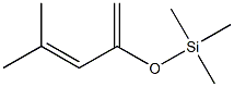Silane, trimethyl[(3-methyl-1-methylene-2-butenyl)oxy]- Structure