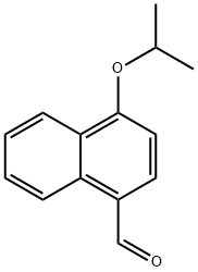 4-Isopropoxy-naphthalene-1-carbaldehyde Struktur