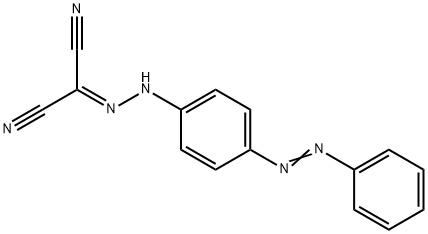 Propanedinitrile, [[4-(phenylazo)phenyl]hydrazono]-,66706-98-7,结构式