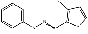 1-[(3-methyl-2-thienyl)methylene]-2-phenylhydrazine Structure