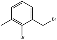 Benzene, 2-bromo-1-(bromomethyl)-3-methyl- Struktur