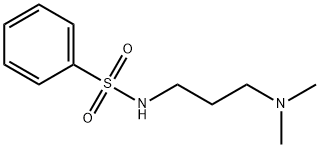 N-[3-(dimethylamino)propyl]benzenesulfonamide Struktur