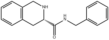 (S)-N-benzyl-1,2,3,4-tetrahydroisoquinoline-3-carboxamide,673461-24-0,结构式