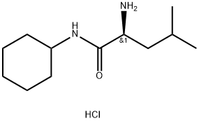 (S)-2-氨基-N-环己基-4-甲基戊酰胺, 67582-42-7, 结构式