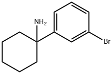 1-(3-bromophenyl)cyclohexan-1-amine Structure