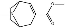 8-Azabicyclo[3.2.1]oct-2-ene-3-carboxylic acid, 8-methyl-, methyl ester Structure