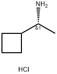 (R)-ALPHA-甲基-环丁烷甲胺盐酸盐 结构式