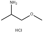 1-甲氧基-2-丙胺盐酸盐, 677743-83-8, 结构式