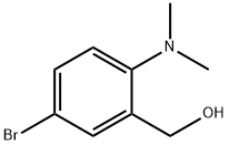 5-溴-2-(二甲氨基)苯基]甲醇, 678986-52-2, 结构式