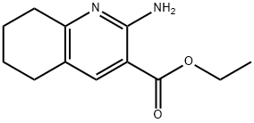 2-Amino-5,6,7,8-tetrahydro-quinoline-3-carboxylic acid ethyl ester, 67960-36-5, 结构式
