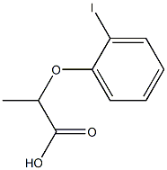 Propanoic acid,2-(2-iodophenoxy)- 结构式