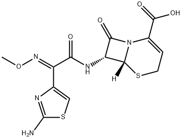 头孢唑肟杂质, 68403-31-6, 结构式