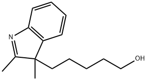 3H-Indole-3-pentanol, 2,3-dimethyl- Structure