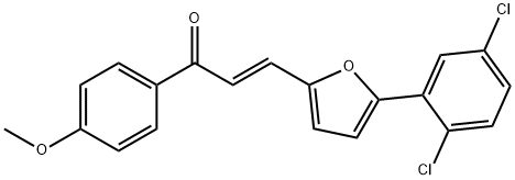 688362-95-0 (E)-3-(5-(2,5-dichlorophenyl)furan-2-yl)-1-(4-methoxyphenyl)prop-2-en-1-one