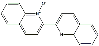 2,2'-Biquinoline, 1-oxide 化学構造式