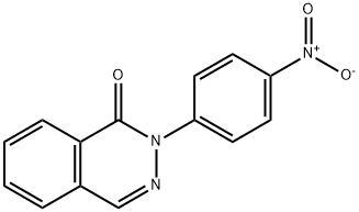 2-(4-NITROPHENYL)-1-(2H)-PHTHALAZINONE, 69139-53-3, 结构式