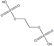 1,2-Ethanediol, bis(hydrogen sulfate) Struktur