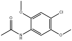 N-(4-chloro-2,5-dimethoxyphenyl)acetamide,6938-75-6,结构式