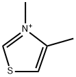 Thiazolium, 3,4-dimethyl- Struktur