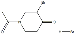 1-acetyl-3-bromopiperidin-4-one hydrobromide