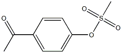 Ethanone,1-[4-[(methylsulfonyl)oxy]phenyl]- Structure