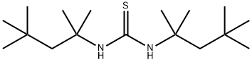 Thiourea,N,N'-bis(1,1,3,3-tetramethylbutyl)- Structure